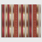 Rode Kerst Fa La Patroon#27 ID1009 Cadeaupapier (Vlak)