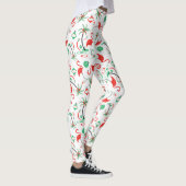Rode Kerst Flamingo Multi leggings (Rechts)