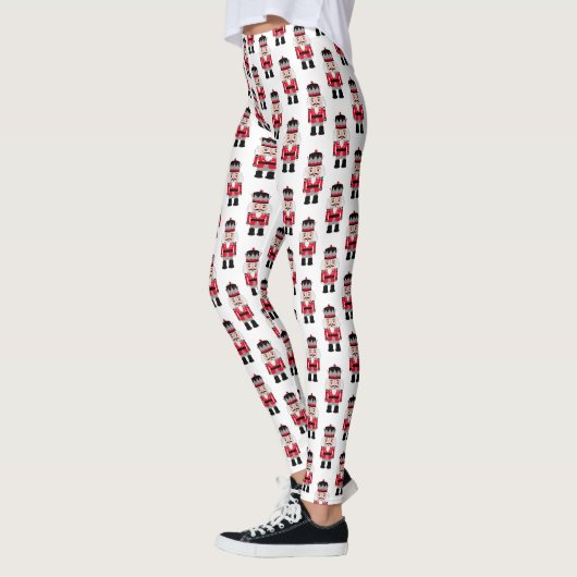 Rode Kerst Notenkraker Ballet Leggings (Links)