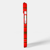 Rode Kerst Tartan Schotse Ruit Patroon Ontwerp  Case-Mate iPhone Case (Achterkant / Links)