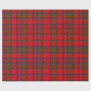 Rode Kerst Wol Textuur Plaid Cadeaupapier