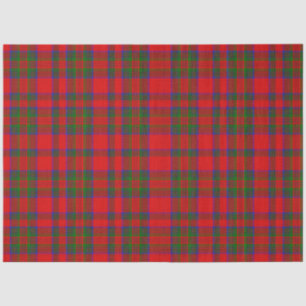 Rode Kerst Wol Textuur Plaid Tissuepapier