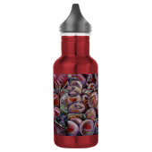 Rode kerstballen waterfles  (Links)