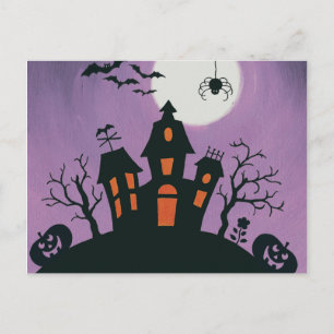 Rode kerstdecoratie Joy Feestdagenkaart