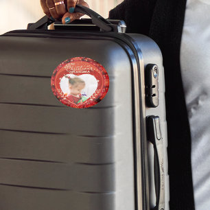 RODE Kerstfoto Oma Magneet