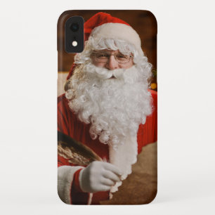  Rode Kerstkerstman iPhone XR Hoesje
