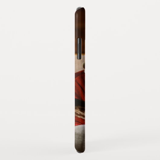  Rode Kerstkerstman Case-Mate iPhone Case (Achterkant/rechts)