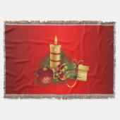 Rode Kerstmis Deken (Voorkant)