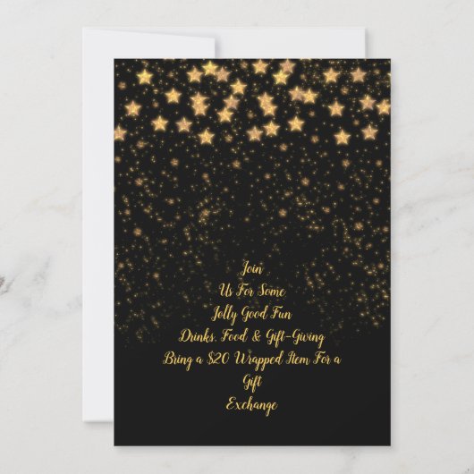  Rode Kerstmis Kaart (Achterkant)