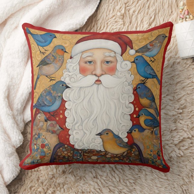 Rode Kerstmis Kussen (Deken)