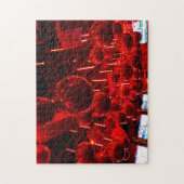 Rode Kerstmis Legpuzzel (Verticaal)