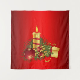 Rode Kerstmis Wandkleed