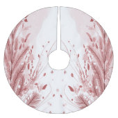 Rode Kerstpijnboom Sneeuw Decoratie Mooi Kerstboom Rok (Voorkant)