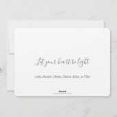 Rode Kersttruck Feestdagenkaart (Achterkant)