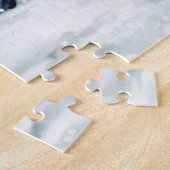  rode kersttruck kerstboomvlag legpuzzel (Zijkant)