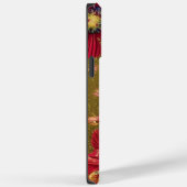 Rode klaprozen Goud glinstert Aangepaste naam Case-Mate iPhone Case (Achterkant / Rechts)