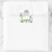 Rode Klaver Blank Kruid Theemix Label Custom (Tas)