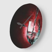 rode klok van wijnglas (Hoek)