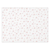 Rode Knoop Moderne Kerst Tafelkleden (Voorkant (Horizontaal))