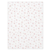 Rode Knoop Moderne Kerst Tafelkleden (Voorkant)