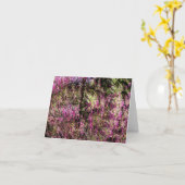 Rode knop Bomen....... Kaart (Gele Bloem)