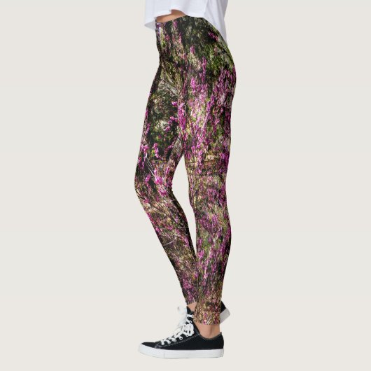Rode knop Bomen...... Leggings (Links)