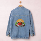Rode koffiekop denim jacket (Hangar)
