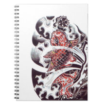 Rode Koi Tatoeage Ontwerp