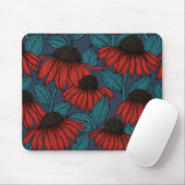 Rode komkommers muismat (Met muis)