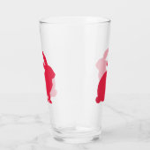 Rode konijn glas (Rechts)