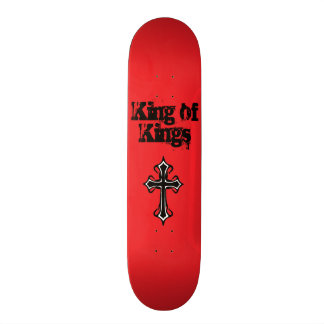 Rode koning van het skateboard van Kings