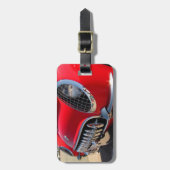 Rode korvet ~ Bagagelabel (Voorkant verticaal)