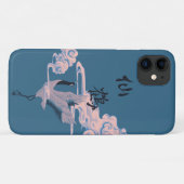 Rode kraan in de wolk Case-Mate iPhone case (Achterkant (horizontaal))