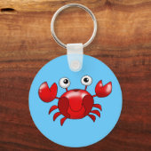 Rode krab sleutelhanger (Voorkant)