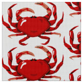 Rode krab stof (Close Up)