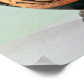 Rode krater poster (Hoek)