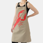 rode kreeft schort (Insitu)