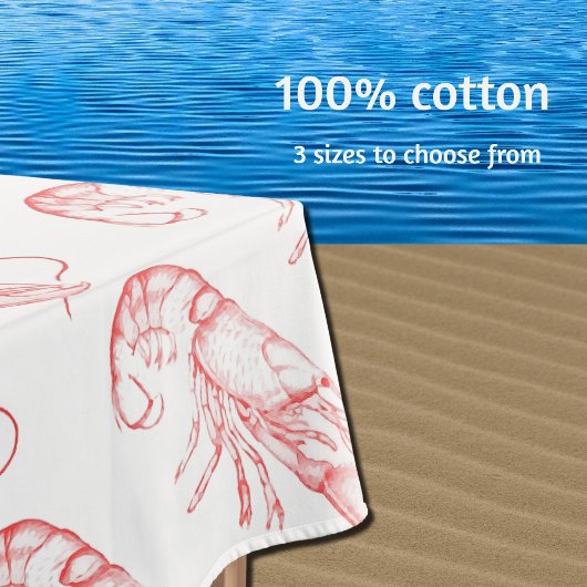 rode kreeft tafelkleed
