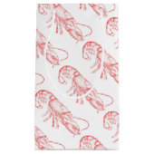  rode kreeft - waterverf klein cadeauzakje (Voorkant)