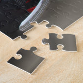  rode krokodille puzzel (Zijkant)