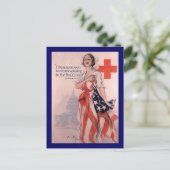 Rode Kruis Briefkaart (Staand voorkant)