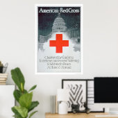 Rode Kruis gecharterd door het Congres (US00297) Poster (Thuiskantoor)