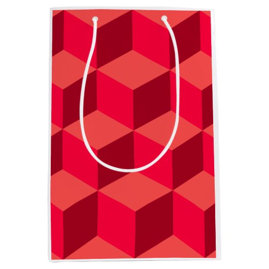 Rode kubben medium cadeauzakje (Voorkant)