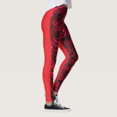 Rode kuit leggings (Rechts)