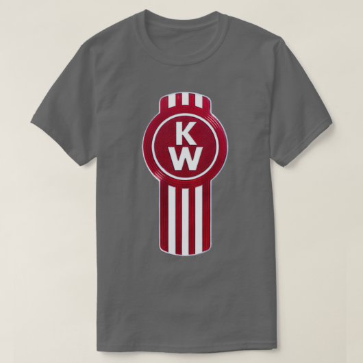 rode kw beste logo t-shirt (Design voorkant)