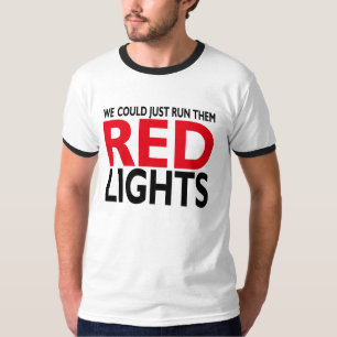 Rode lampjes t-shirt