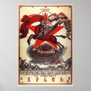 Rode Leger van de Sovjet-Unie 1920 Poster