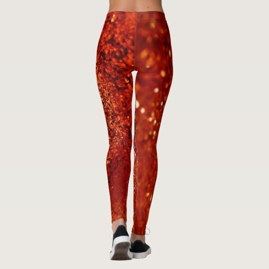 Rode Leggings (Achterkant)