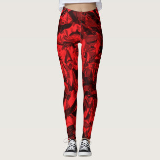 Rode Leggings voor verpakkingspapier