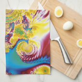 Rode Lente Theedoek (Quarter Fold)